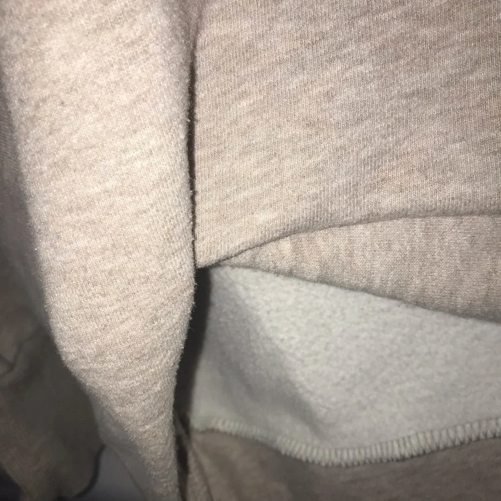 All in Motion Tan Crewneck Sweatshirt with Thumbholes